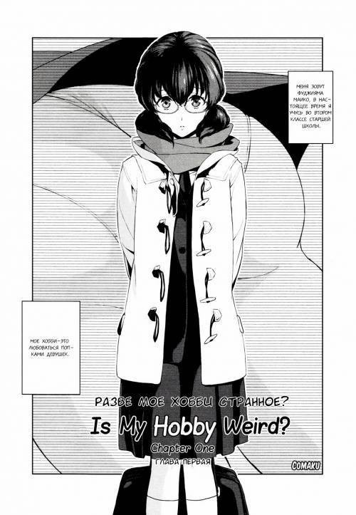 Watashi no Shumi tte Hen desu ka? №1 (Is My Hobby Weird?) / Разве мое хобби странное?