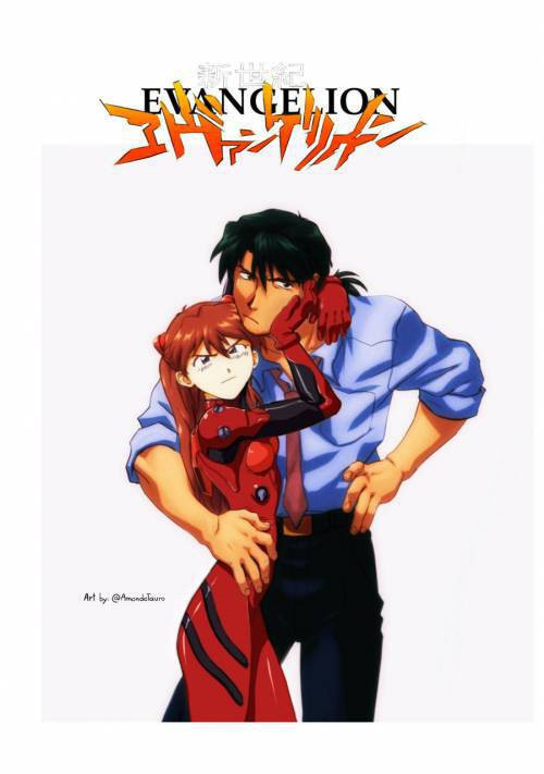 Asuka x Kaji / Аска и Кадзи