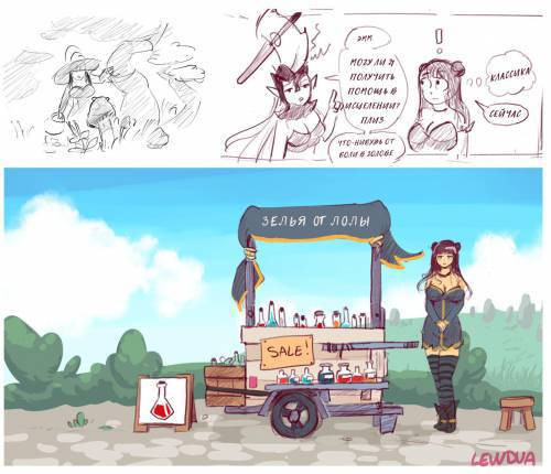 Lola the Potion Seller №3: Daily Life / Запретные зелья Лолы: Рабочие будни