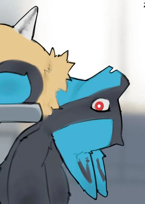 Помеченный Лукарио / Marked Lucario
