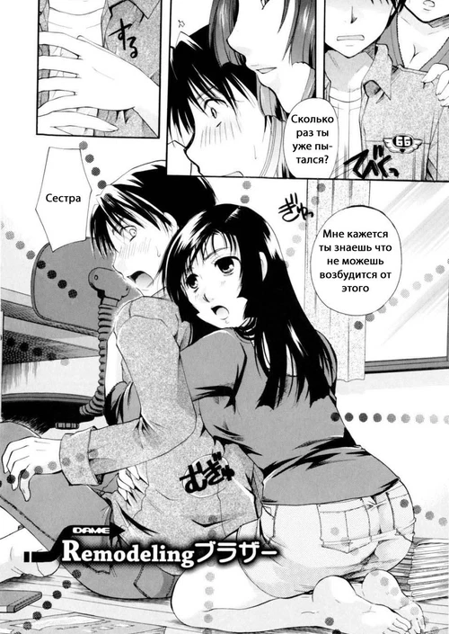 Remodeling Brother / Oneesan ja Dame Kashira? (2 глава)