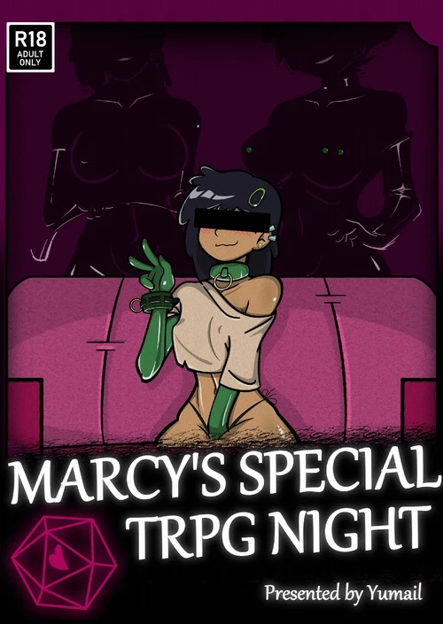 Специальный вечер TRPG для Марси. / Marcy's special TRPG night.
