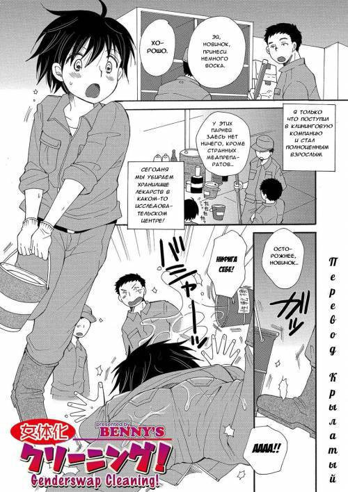Nyotaika Cleaning! (Genderswap Cleaning!) / Изменяющая тело уборка