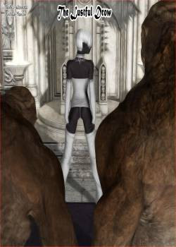 The Lustful Drow / Похотливая Дроу