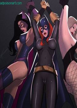 Slave Crisis №3 - Black Canary, Batgirl & Huntress raped